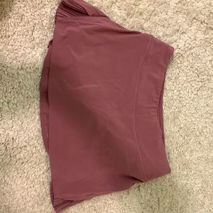 Lululemon skort. Mauve color. Size 6